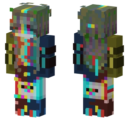 Super Glitch Skin Minecraft skin