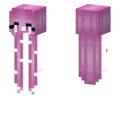 Super Long Bubblegum Pink Hairbase Minecraft skin