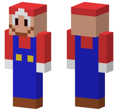 Super Mario Minecraft skin