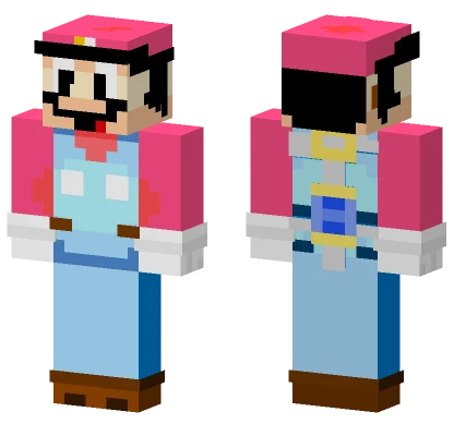 Super Mario Sunshine Minecraft skin
