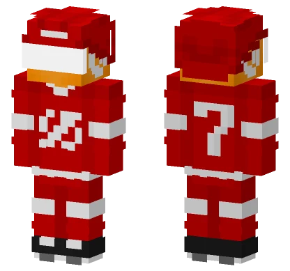 Super S4 Jersey Minecraft skin