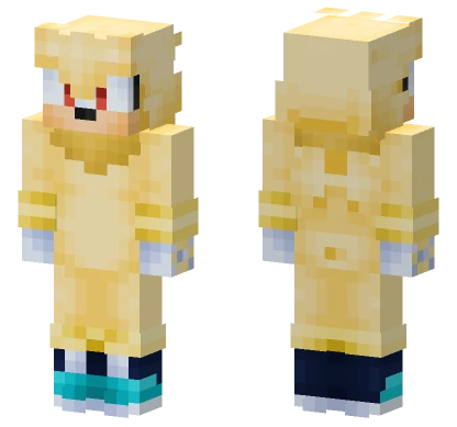 Super Silver Minecraft skin