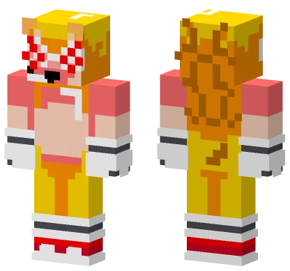 Super Sonic 2 Minecraft skin