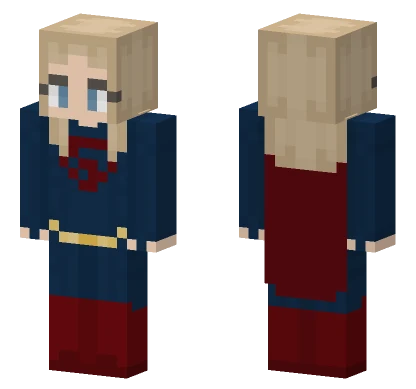 Supergirl CW Minecraft skin