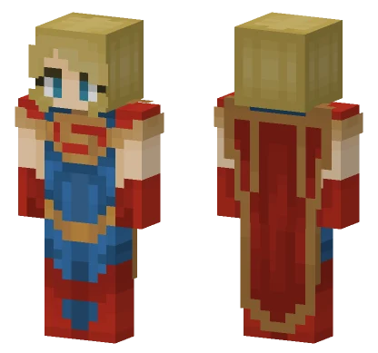 Supergirl Injustice 2 Minecraft skin