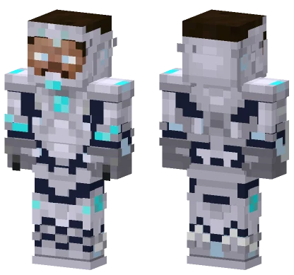 Superior Iron Man Steve Minecraft skin