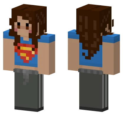 Superman 2 Minecraft skin
