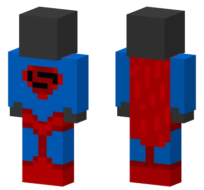 Superman Minecraft skin