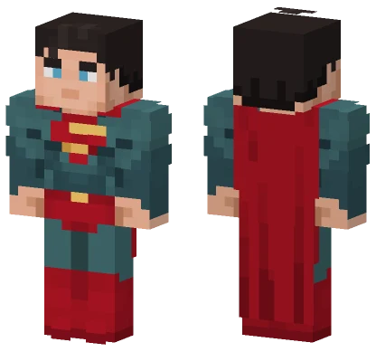 Superman Minecraft skin