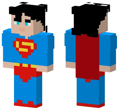 Superman Comic Skin Minecraft skin