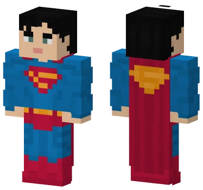Superman DCU Minecraft skin