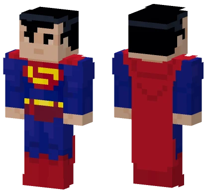 Superman JL Skin Minecraft skin
