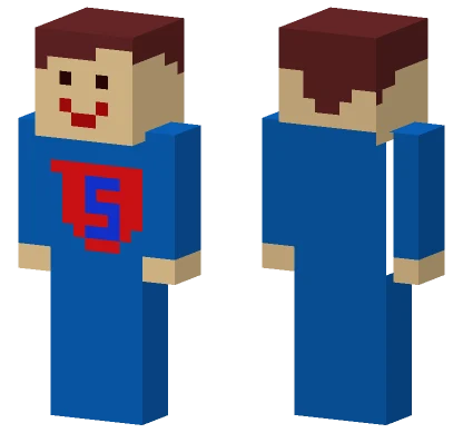 Superman Suit Minecraft skin