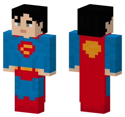 Superman Superman 2025 Minecraft skin
