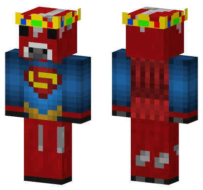 Superman Train Minecraft skin