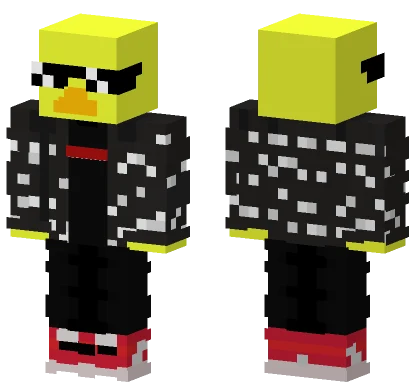 Supreme Swag Duck Minecraft skin