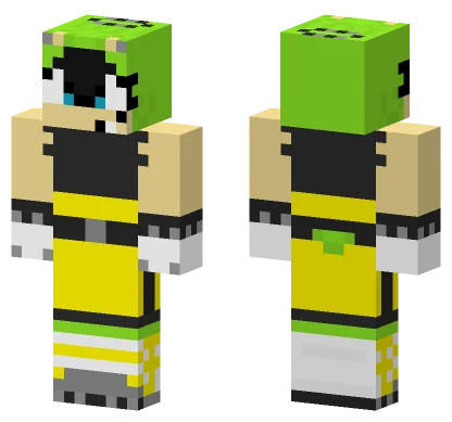 Surge The Tenrec V2 Minecraft skin