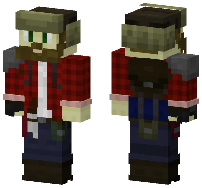 Survivor Merchant Minecraft skin