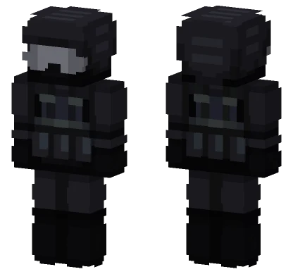 SWAT V2 Minecraft skin