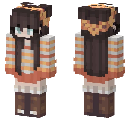 Sweater Weather Girl Minecraft skin