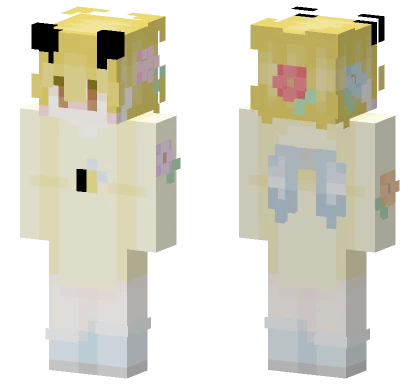 Sweet Little Bumble Bee Minecraft skin