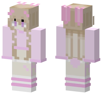 Sweet Little Bunny Minecraft skin