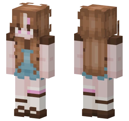 Sweet Talk Overalls Minecraft skin