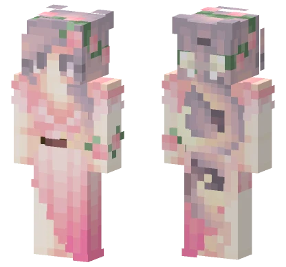 Sweet Valentine Girl Minecraft skin