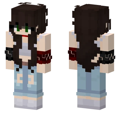 Sweetendylin79 Final Version Shirtless Minecraft skin
