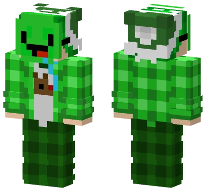 Swiateczny Zelenikk Minecraft skin