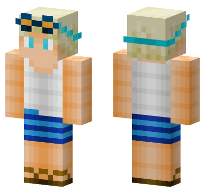 Swimming Boy Minecraft skin