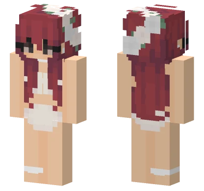 Swimminq Girl Minecraft skin