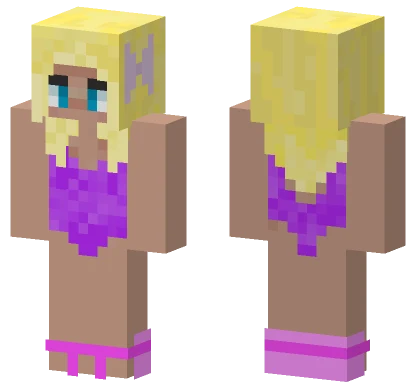 Swimsuit Lady Minecraft skin