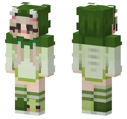 Sylvee Green Geckos Mcc Minecraft skin