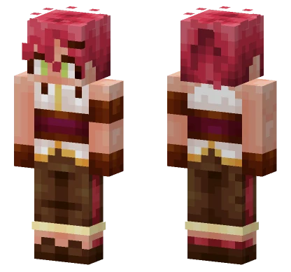 Sylvia Of Potionomics Minecraft skin