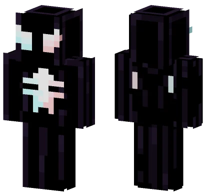 Symbiote Venom Spider-Man Minecraft skin