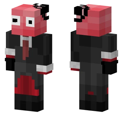 Tabs Wobbler With Suit Minecraft skin