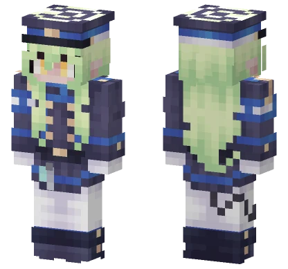 Tachibana Hikari Blue Archive Minecraft skin
