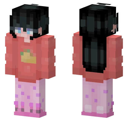 Taco Sweater Girl Minecraft skin