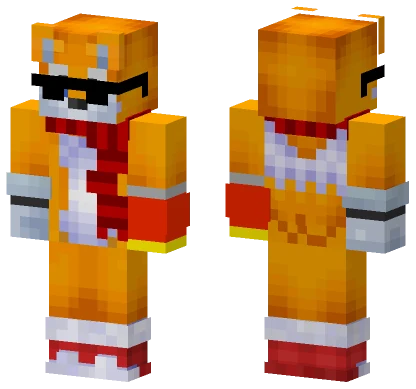 Tails Cool Con Minecraft skin
