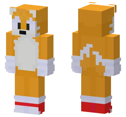 Tails Sonic For Hire Minecraft skin