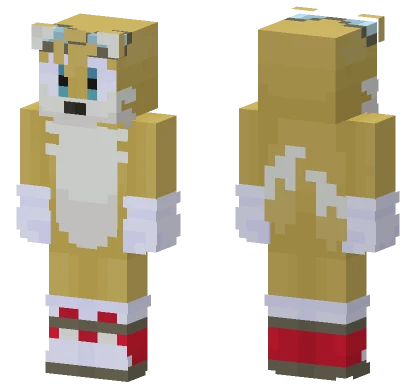 Tails Sonic Riders Tails Saf Minecraft skin