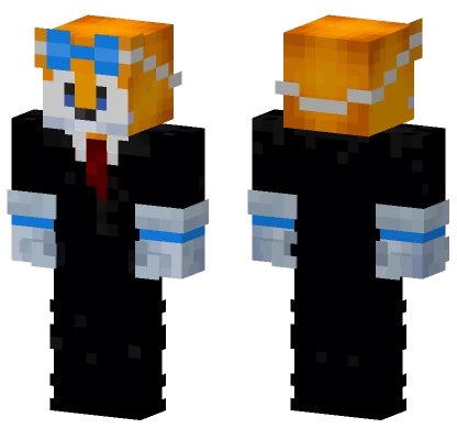 Tails The Fox Minecraft skin