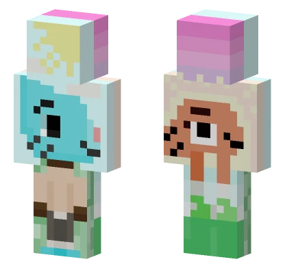 Talking Cat Gumball Darwin Minecraft skin