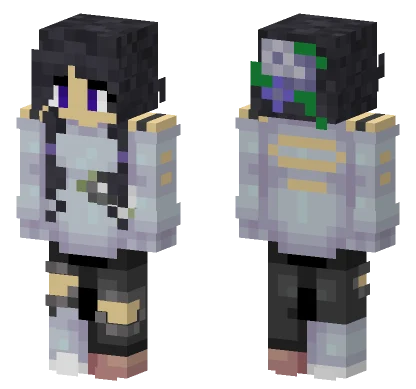Tamaya Black Minecraft skin