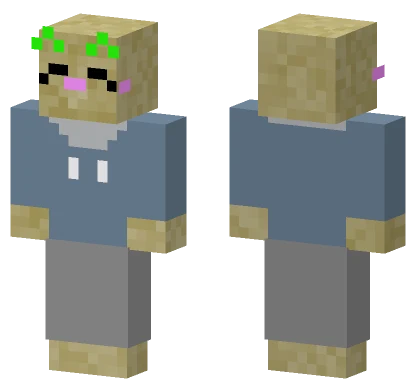 Tan Cat Boy Minecraft skin