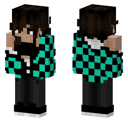 Tanjiro Minecraft skin