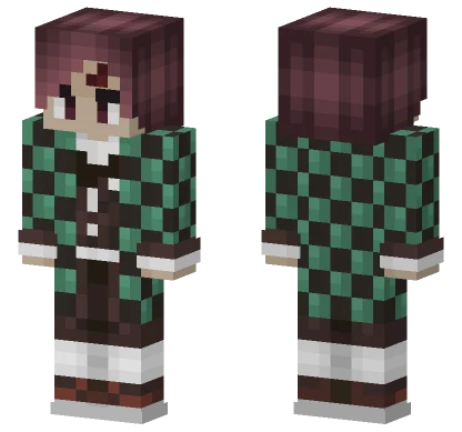 Tanjiro Kamado Minecraft skin