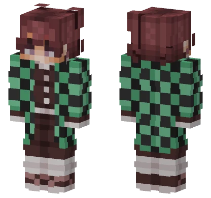 Tanjiro Kamado CE Minecraft skin