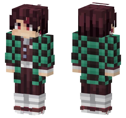 Tanjiro Kamado Minecraft skin